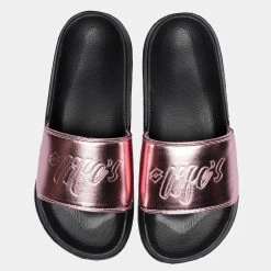 Wholesale 😉 LOTTO Gaya Metal 👩 Women's Slides for Slides ⌛