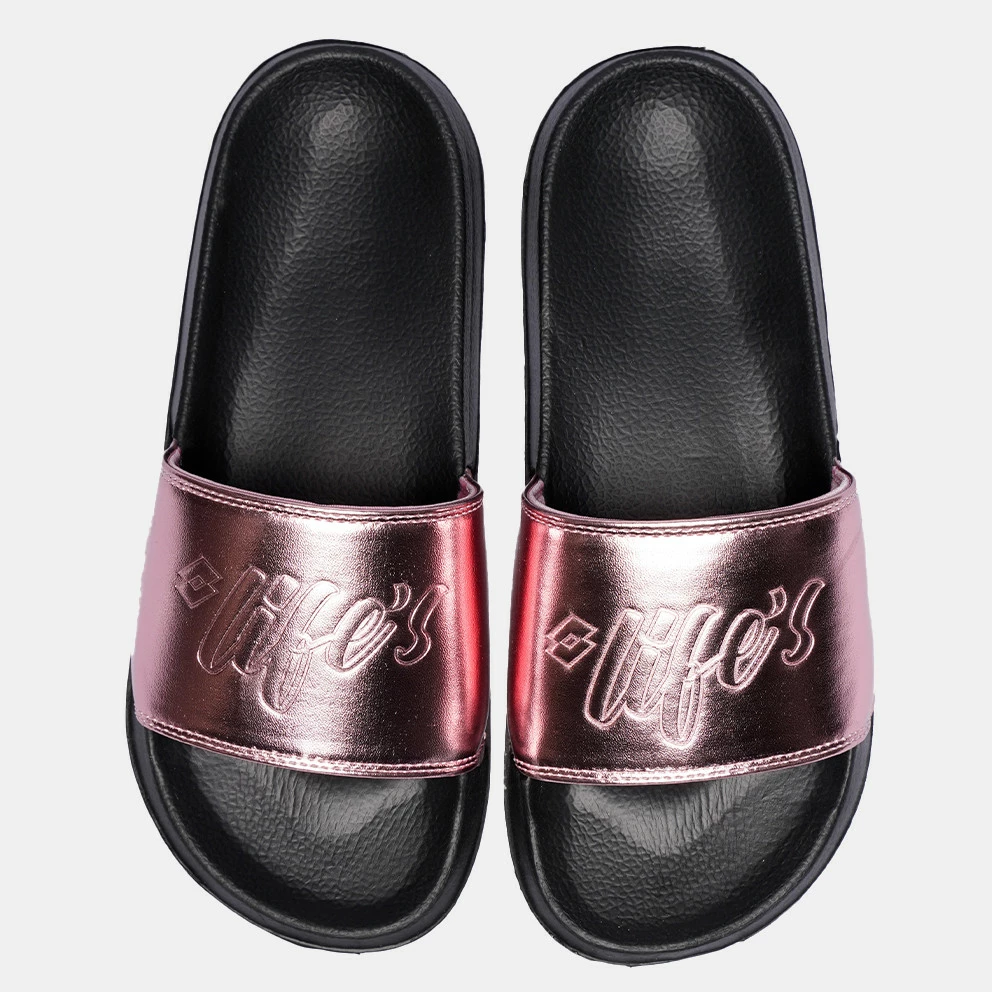 Wholesale 😉 LOTTO Gaya Metal 👩 Women's Slides for Slides ⌛