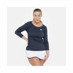 Discount 😍 Lotto Squadra PL 👩 Women's Long Sleeve T-shirt for Long Sleeve 👕 Shirt 🥰