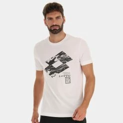 Deals π LOTTO Losanga V Men's T-shirt for T-shirts & Polo π Shirts π